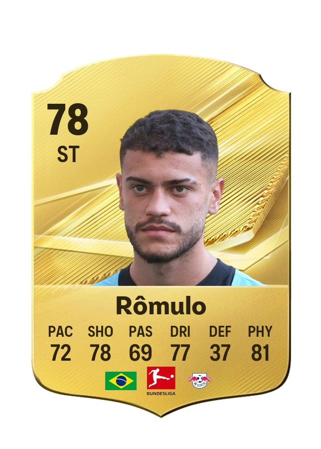 Rômulo, Common card, rated 78