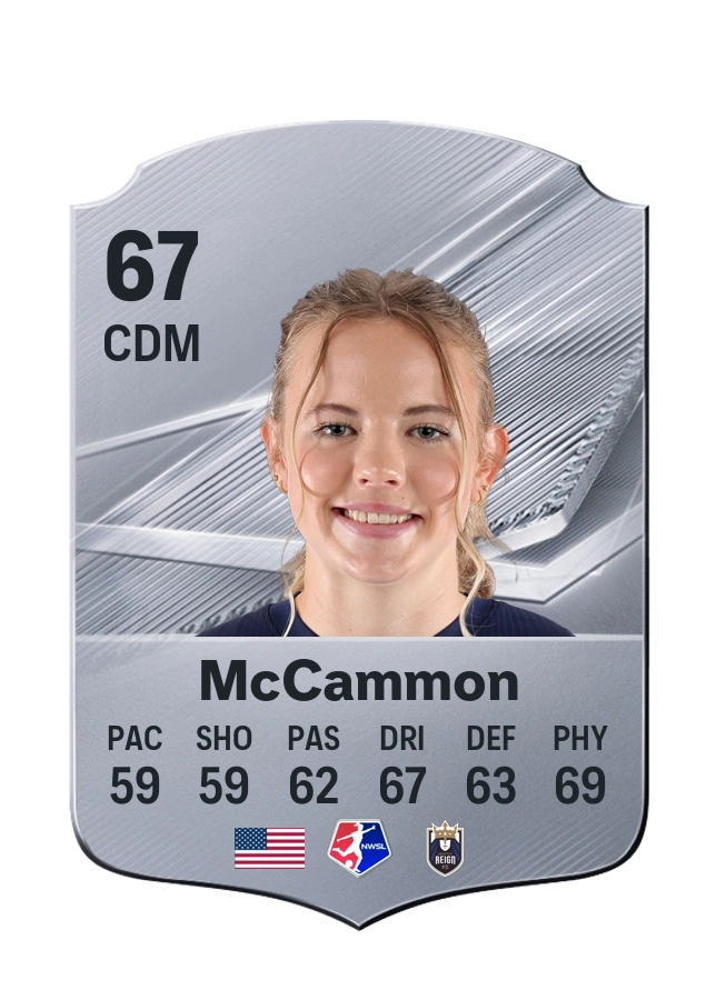 Carta Common de Ainsley McCammon, overall 67