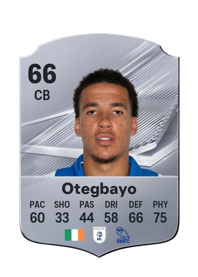 Gabriel Otegbayo, Common card, rated 66