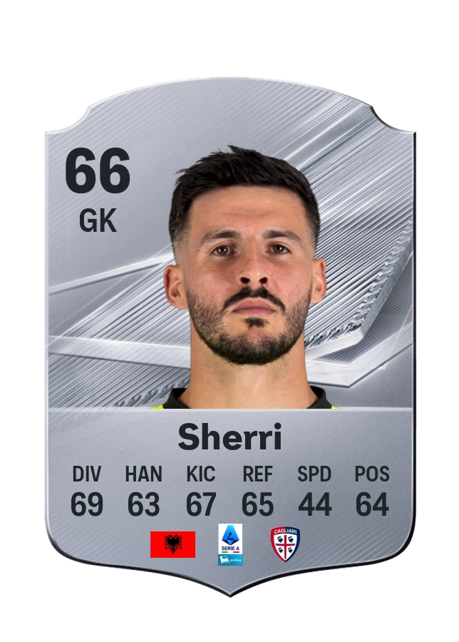 Carta Common di Alen Sherri, valutazione 66