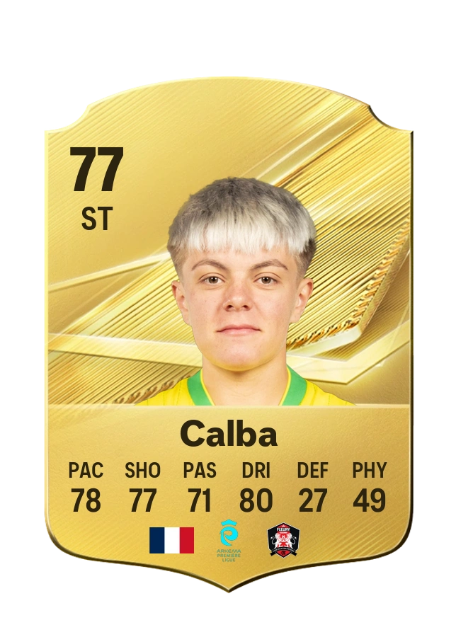 Lucie Calba, karta Common, ocena 77
