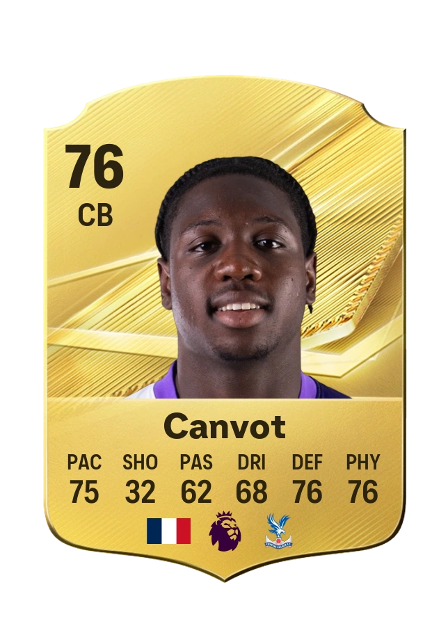 Jaydee Canvot, Common card, rated 76