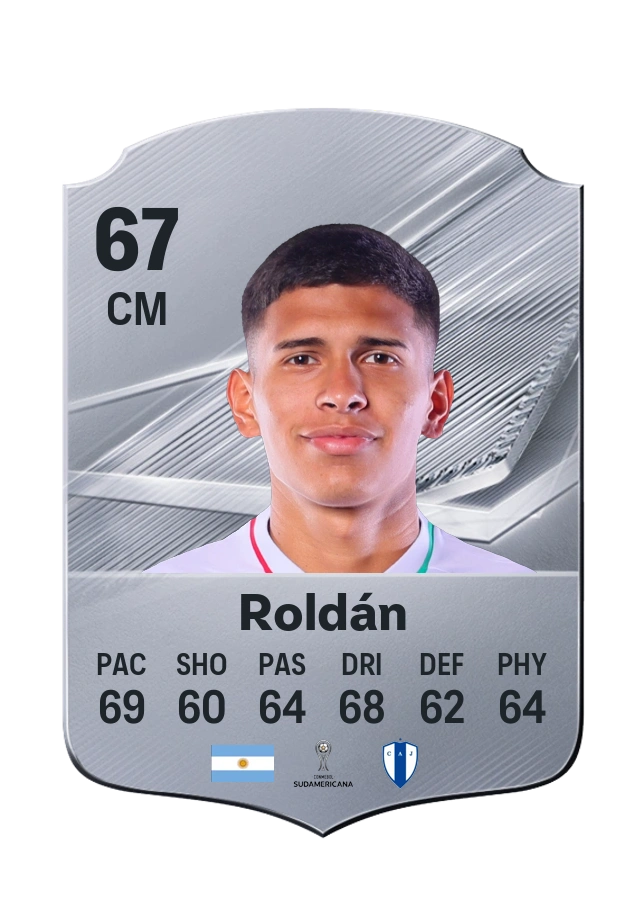 Leonel Roldán, Common card, rated 67