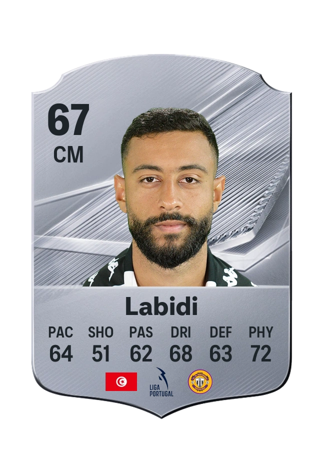 Chiheb Labidi, Common card, rated 67