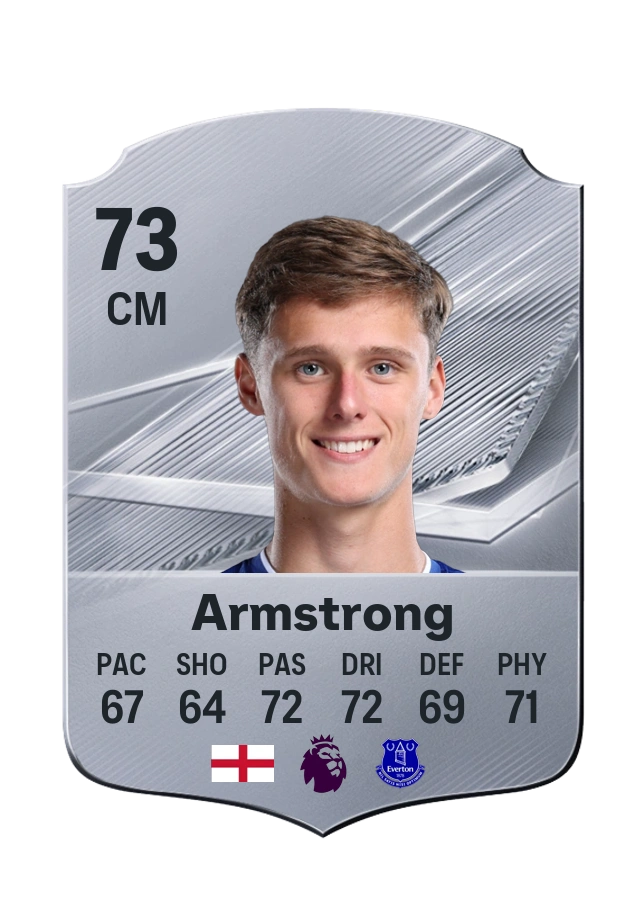 Carta Common di Harrison Armstrong, valutazione 73