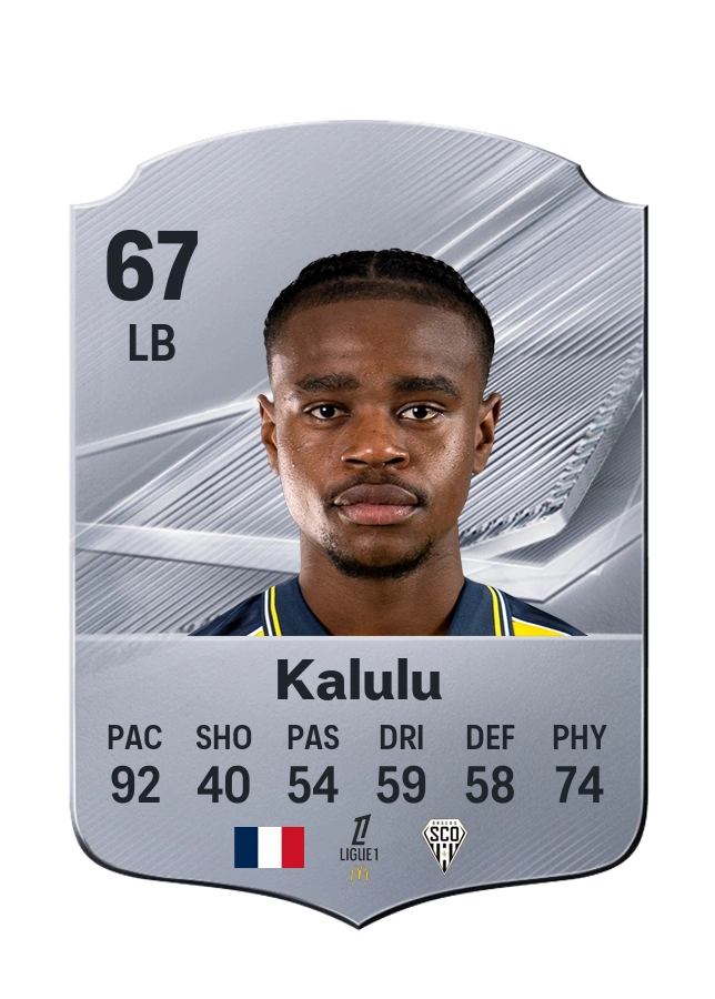 Joseph Kalulu, karta Common, ocena 67