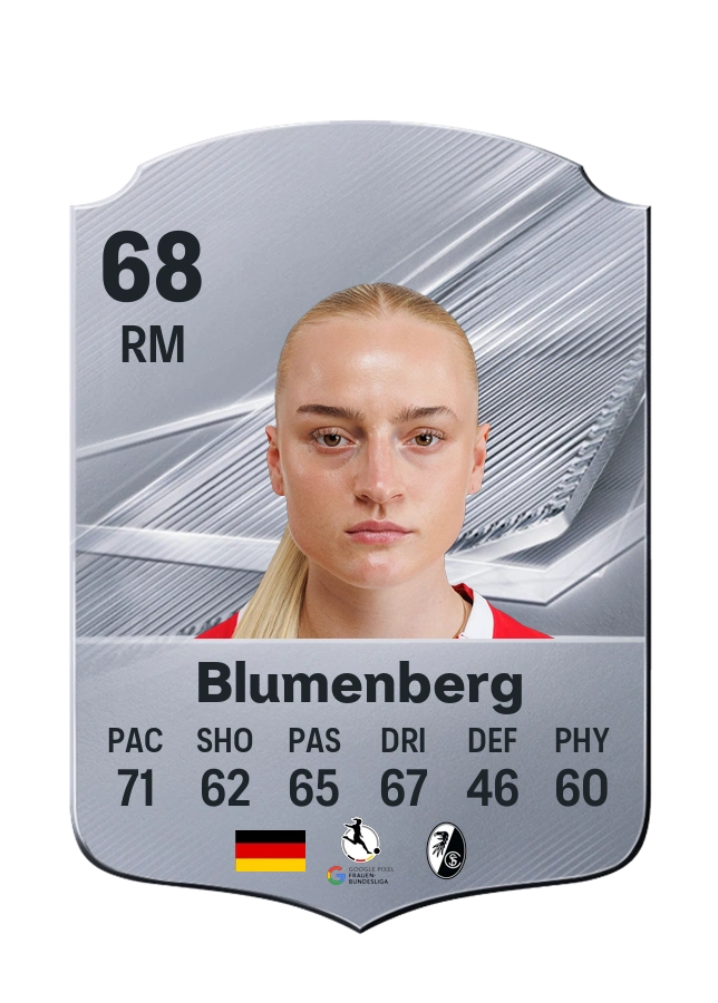 Common-Karte von Tessa Blumenberg, Wertung 68