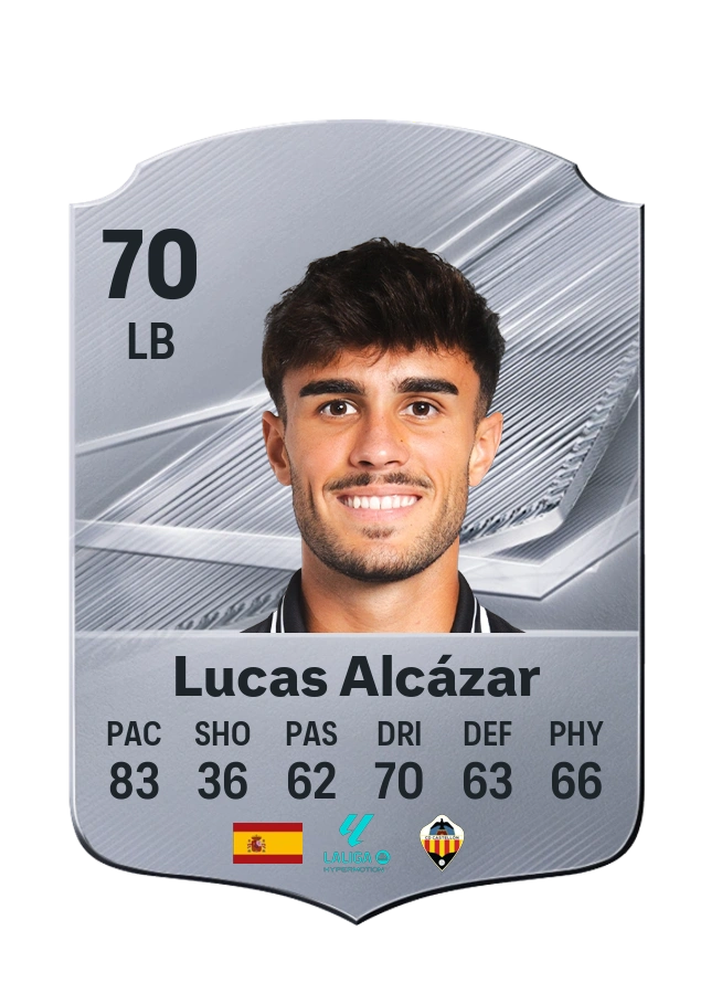 Carta Common de Lucas Alcázar, valoración 70