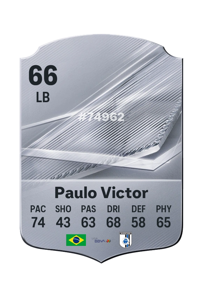 Carta Common de Paulo Victor, valoración 66