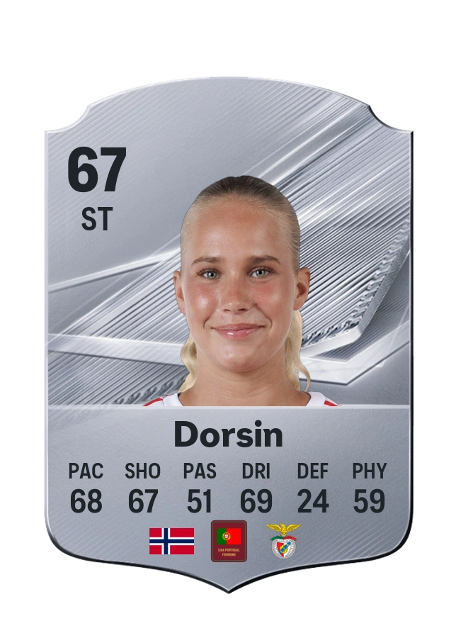 Common-Karte von Frøya Dorsin, Wertung 67