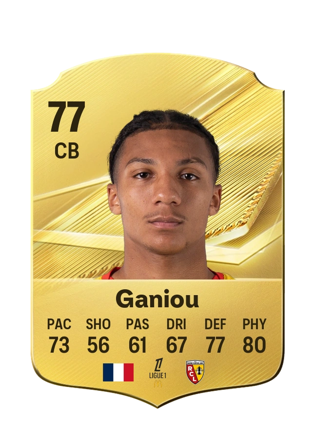 Ismaëlo Ganiou, karta Common, ocena 77