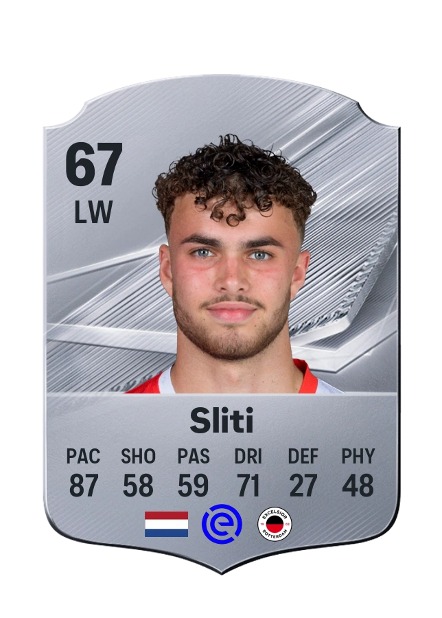 Aymen Sliti, Common card, rated 67