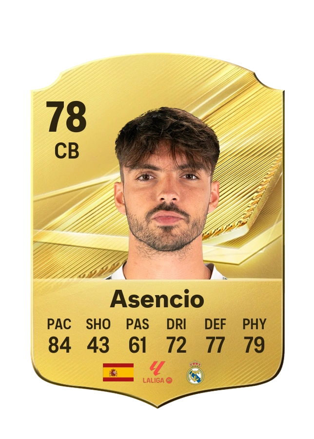 Asencio, karta Common, ocena 78