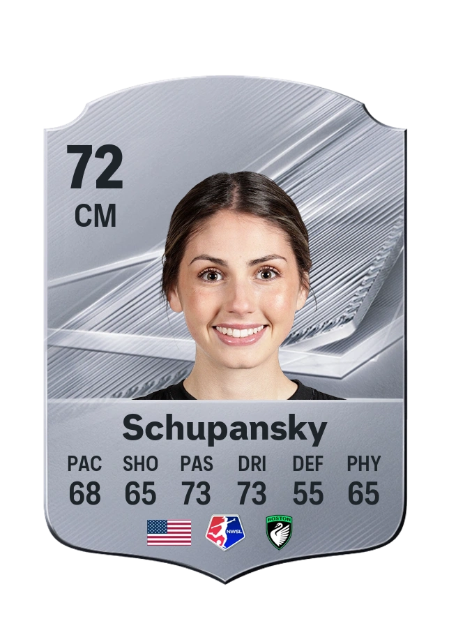 Sarah Schupansky, Common card, rated 72