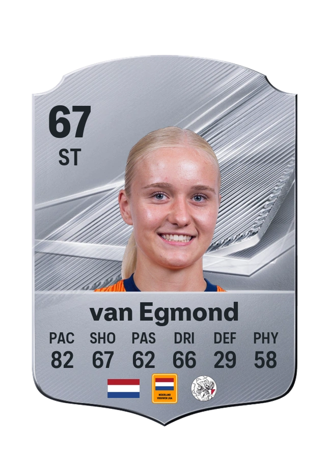 Bo van Egmond, Common kartı, reyting 67