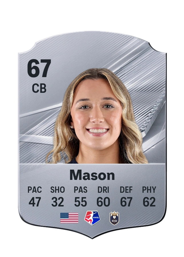 Emily Mason, Common card, rated 67