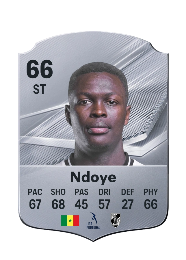 Carta Common di Alioune Ndoye, valutazione 66