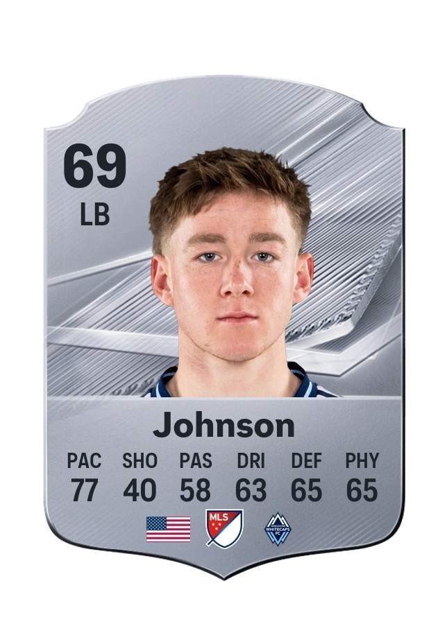 Tate Johnson, Common-kaart, rating 69