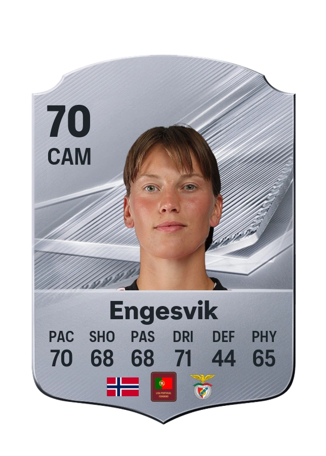 Rakel Engesvik, Common card, rated 70