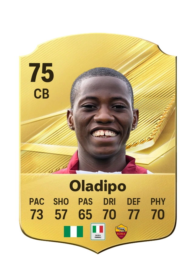 Shukurat Oladipo, Common kartı, reyting 75