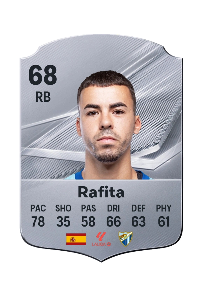 Rafita, Common card, rated 68