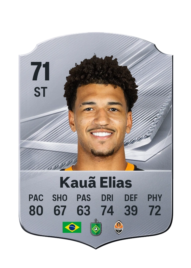 Kauã Elias, karta Common, ocena 71