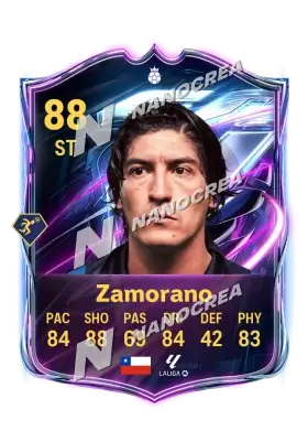 Iván Zamorano, Base Hero card, rated 88