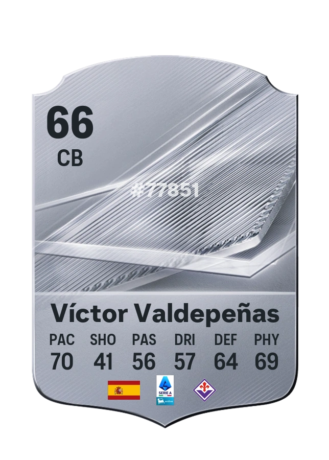 Carte Common de Víctor Valdepeñas, note 66