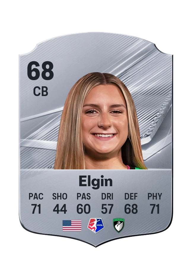 Emerson Elgin, Common card, rated 68