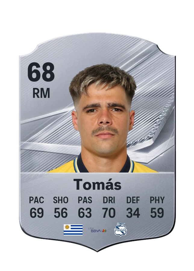 Carta Common de Mathías Tomás, overall 68