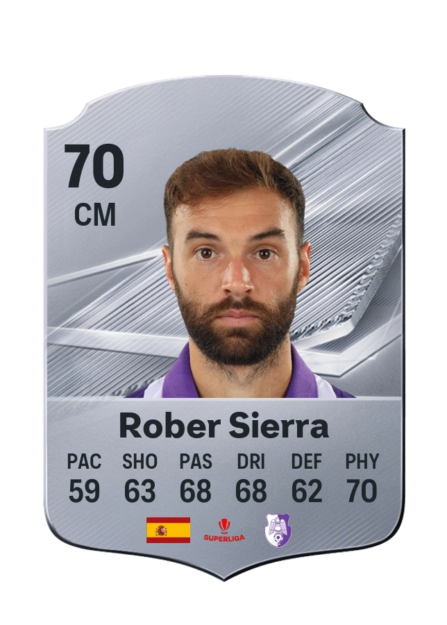 Carta Common di Rober Sierra, valutazione 70