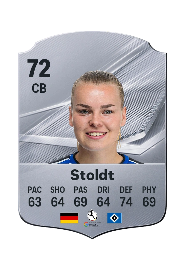 Svea Stoldt, Common card, rated 72