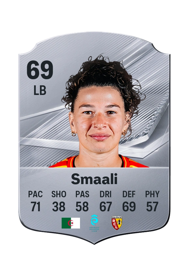 Emma Smaali، بطاقة Common، بتقييم 69