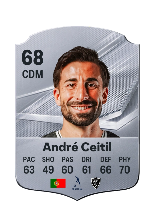 André Ceitil, karta Common, ocena 68