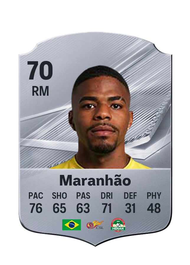Maranhão، بطاقة Common، بتقييم 70