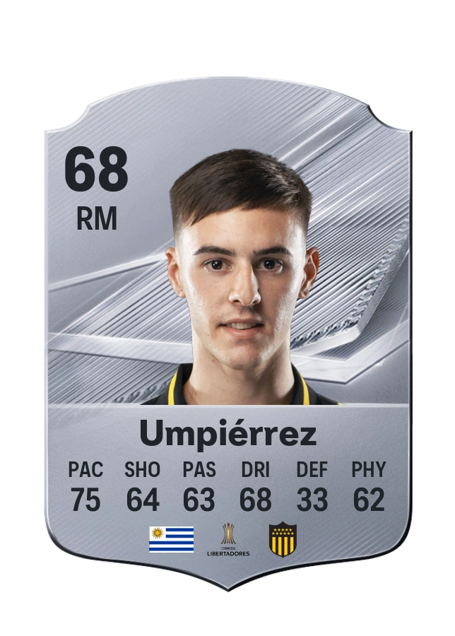Leandro Umpiérrez, Common-kaart, rating 68