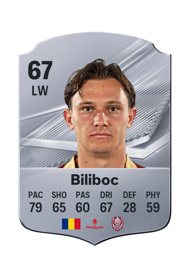 Lorenzo Biliboc, Common card, rated 67