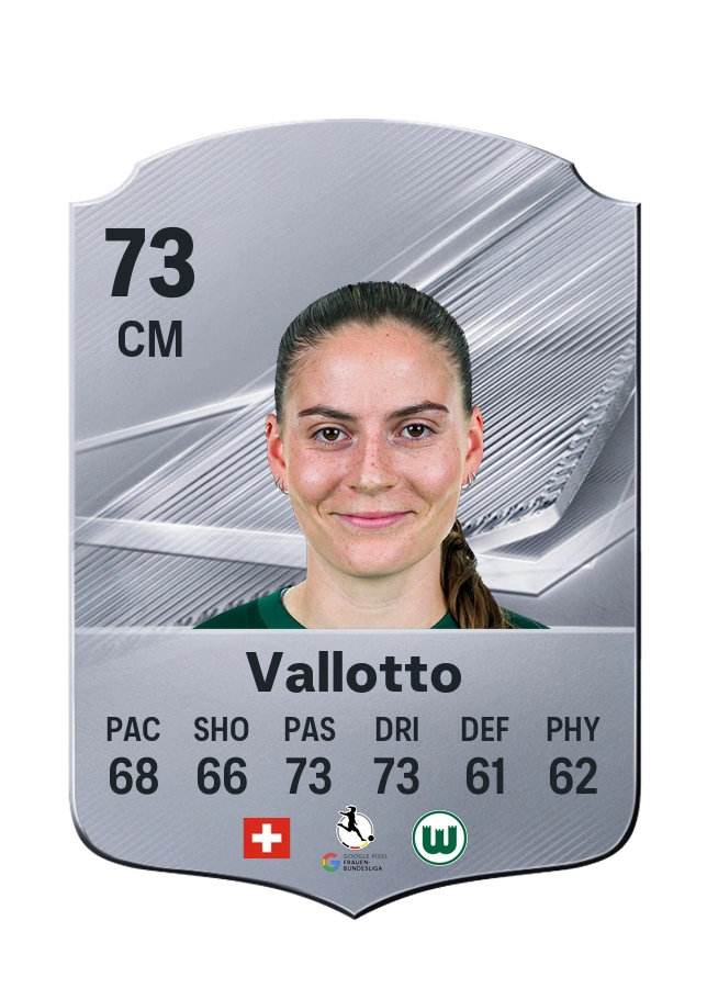 Smilla Vallotto, Common kartı, reyting 73