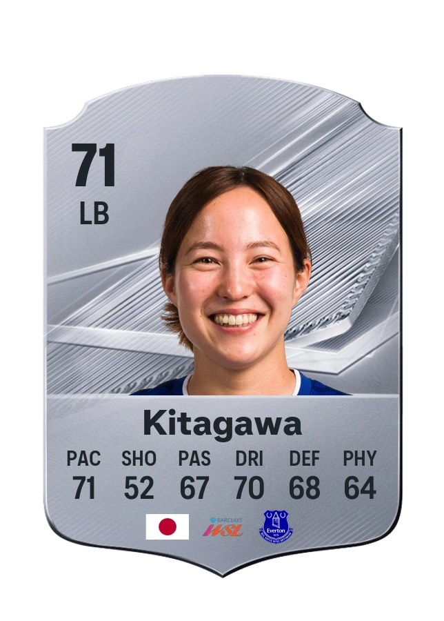 Carta Common di Hikaru Kitagawa, valutazione 71
