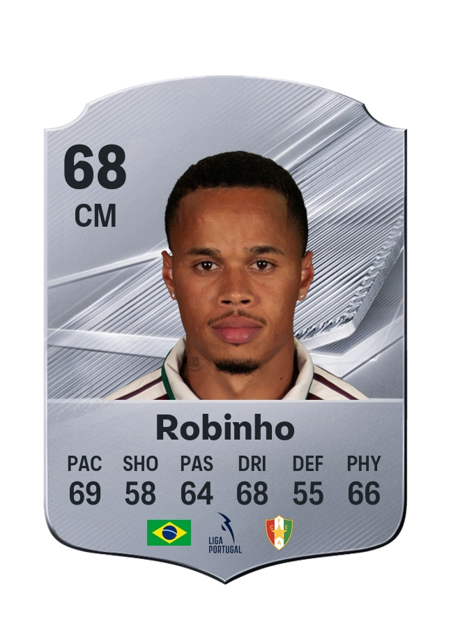 Robinho, Common card, rated 68