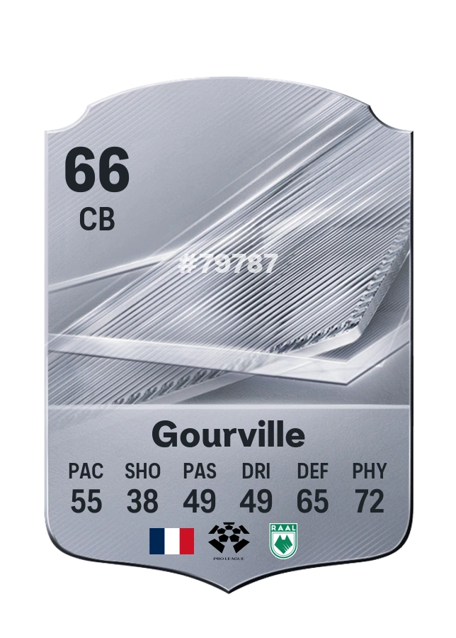 Carta Common de Siad Gourville, overall 66