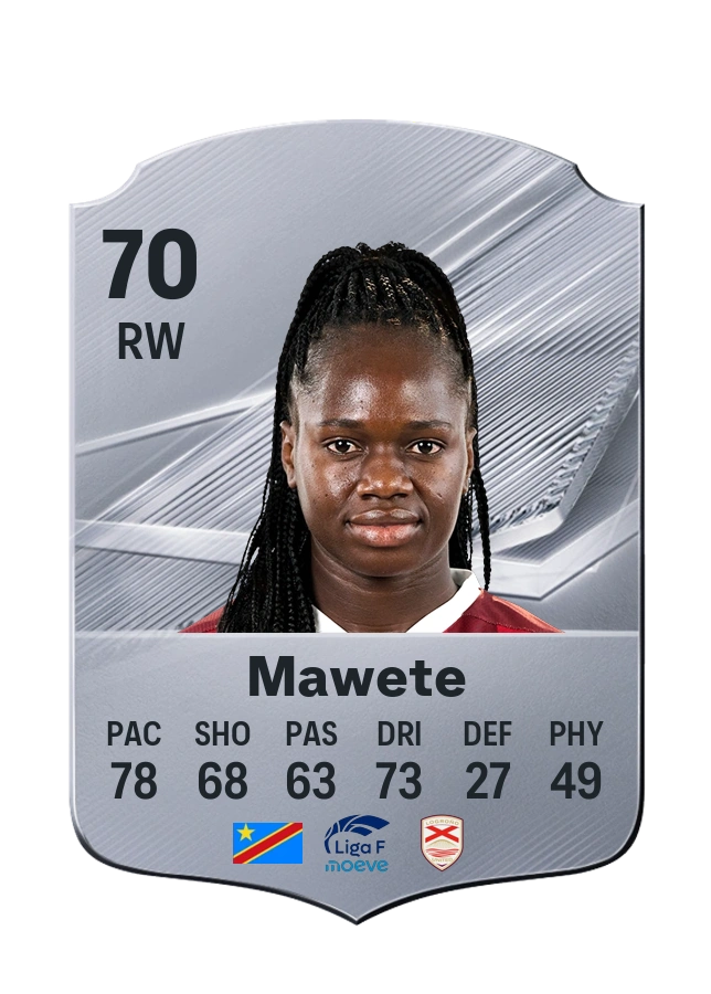 Flavine Mawete, Common card, rated 70