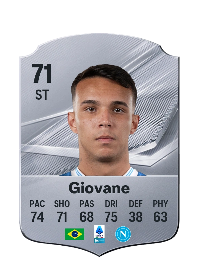 Carta Common di Giovane, valutazione 71