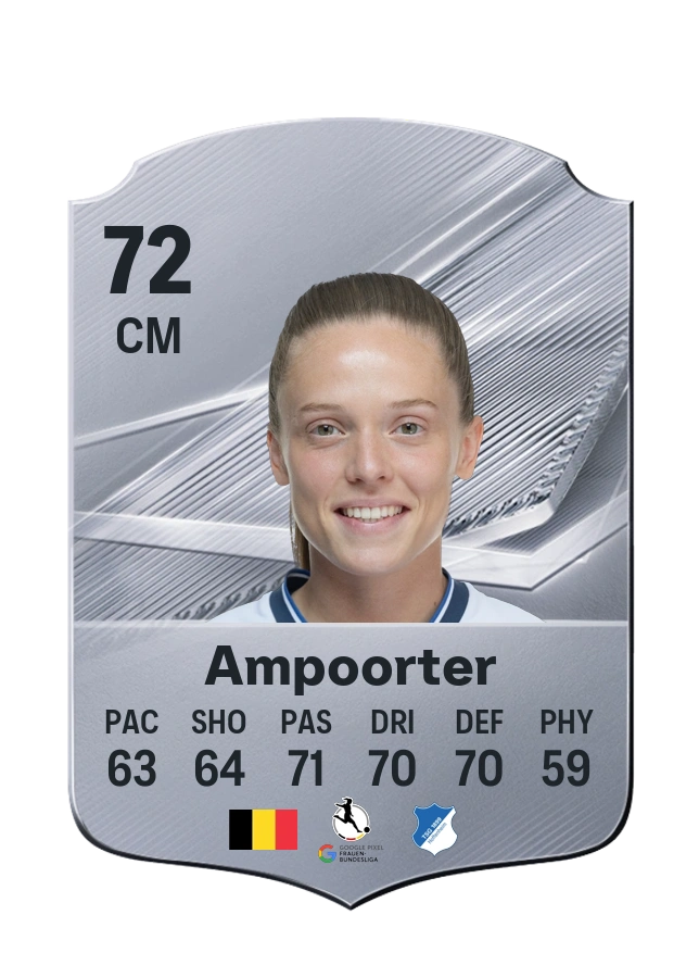 Common-Karte von Valesca Ampoorter, Wertung 72