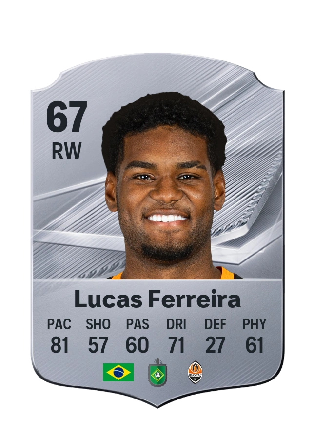 Lucas Ferreira, Common card, rated 67