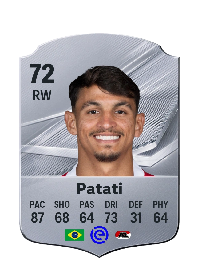 Patati, Common card, rated 72