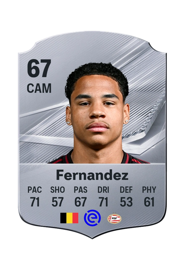 Noah Fernandez, Common kartı, reyting 67