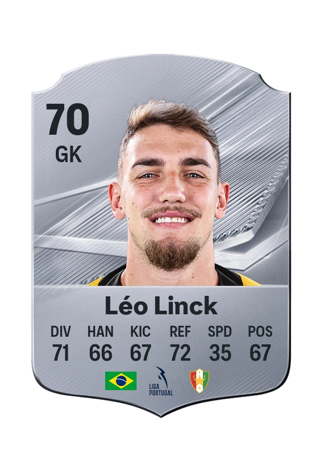 Léo Linck, Common card, rated 70