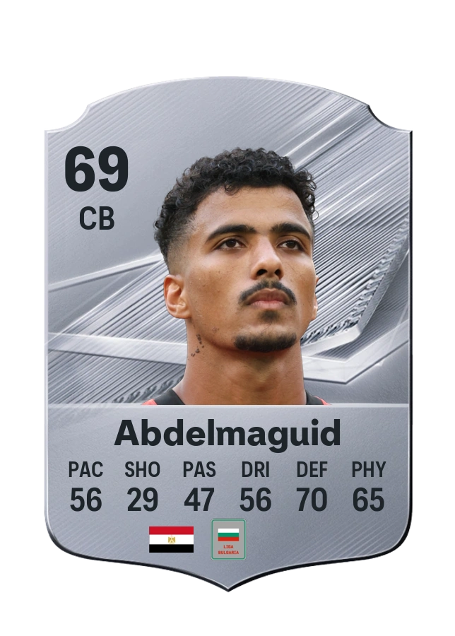 Hossam Abdelmaguid, Common card, rated 69
