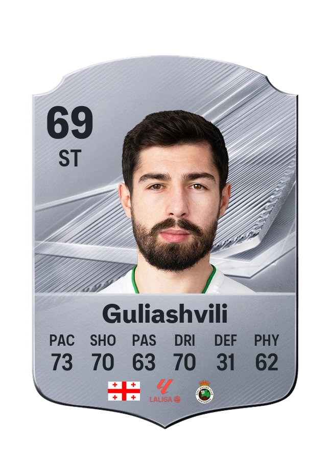 Carta Common de Giorgi Guliashvili, overall 69